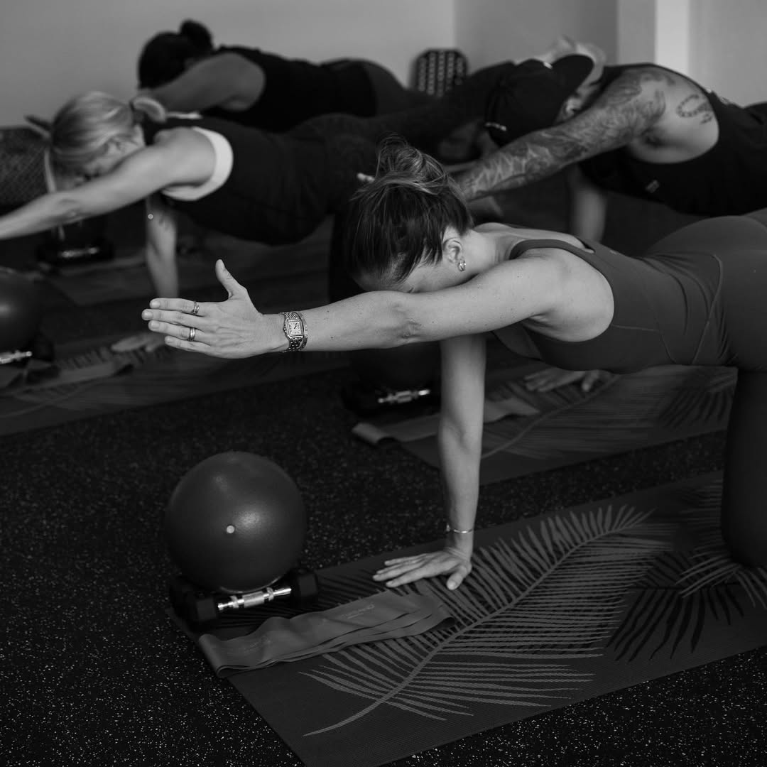 Red light pilates room at The Room